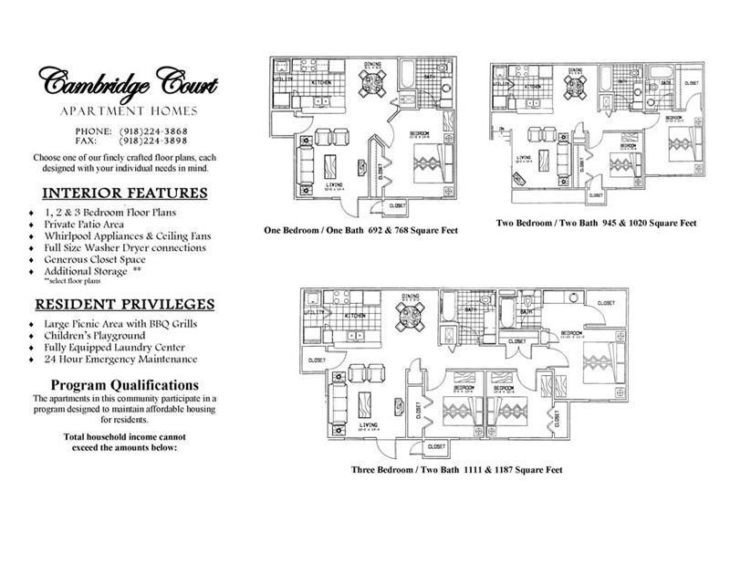 Cambridge Court Apartments 1021 S Birch St, Sapulpa, OK 74066 Zumper