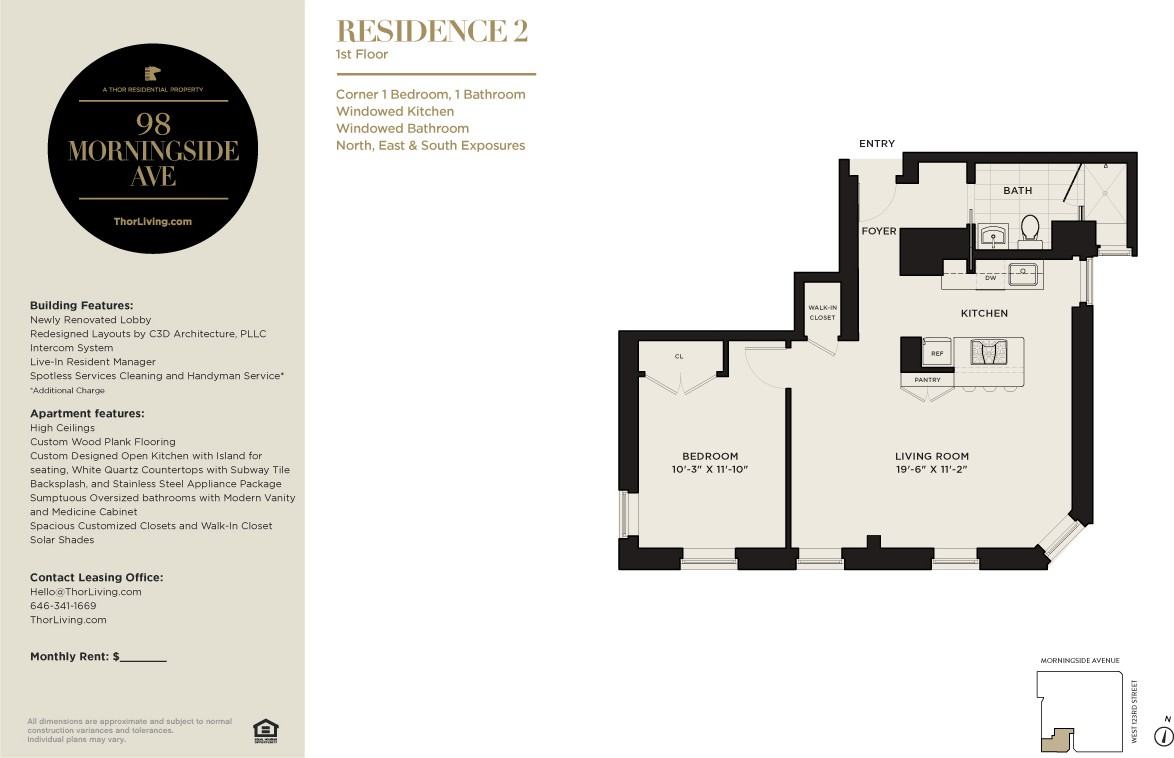 98 Morningside Avenue & W. 122 #2