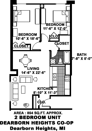 Dearborn Heights Co-op Senior Apartments - Photo 3 of 15