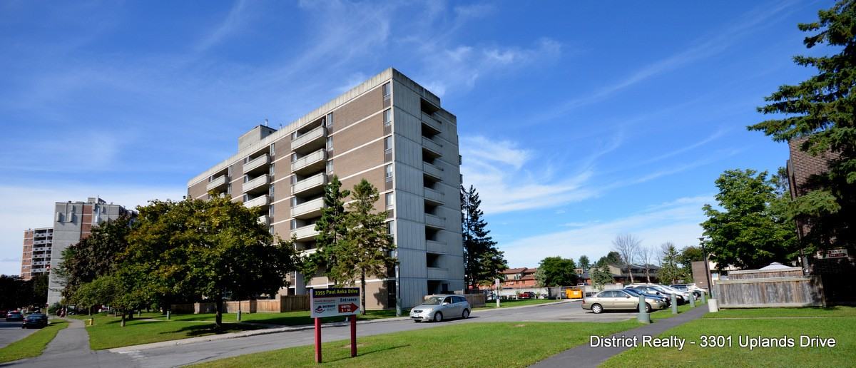 3301 Uplands Drive, Ottawa, ON K1V 9V7 2 Bedroom Apartment for Rent