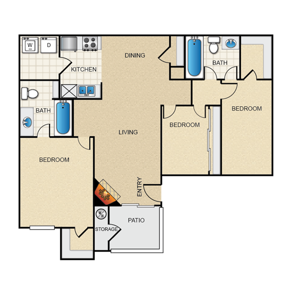 Rancho Del Rey Apartments in Las Vegas, NV 89108 Zumper