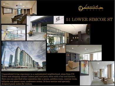 51 Lower Simcoe Street Toronto On M5j 3a6 2 Bedroom Apartment