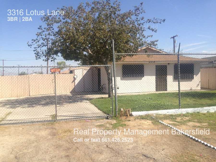 3316 Lotus Ln, Bakersfield, CA 93307 3 Bedroom House for ...