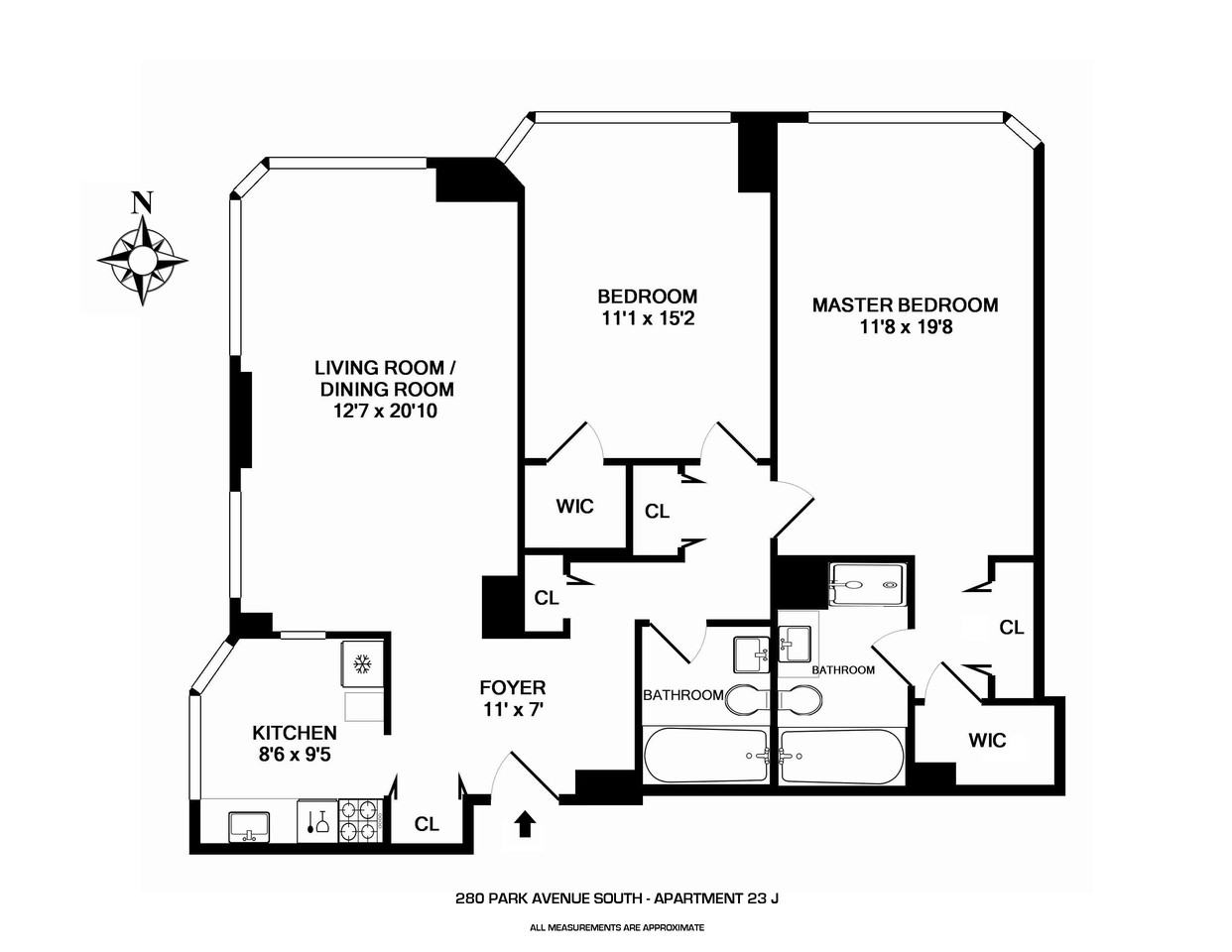 280 Park Ave #23J - Photo 2 of 7