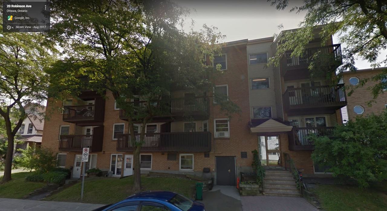 20 Robinson Avenue, Ottawa, ON K1N 8N9 2 Bedroom Apartment for Rent for