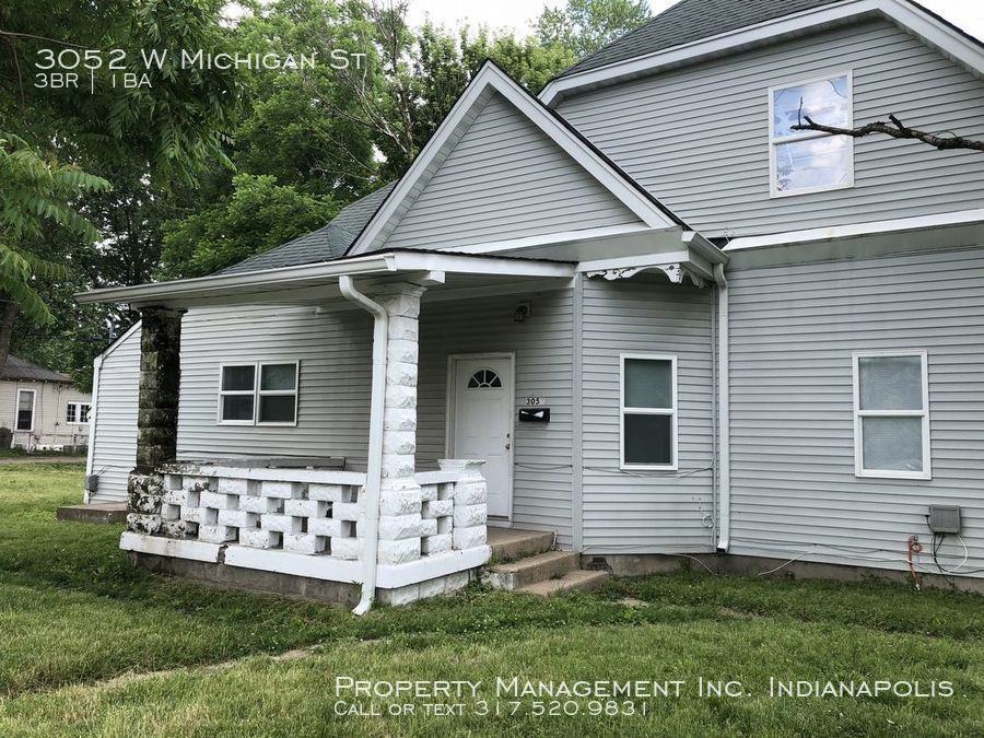 3052 W Michigan St, Indianapolis, IN 46222 3 Bedroom House for Rent for