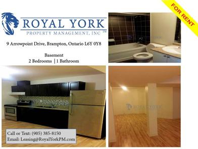 9 Arrowpoint Dr Brampton On L6y 0y8 2 Bedroom House For