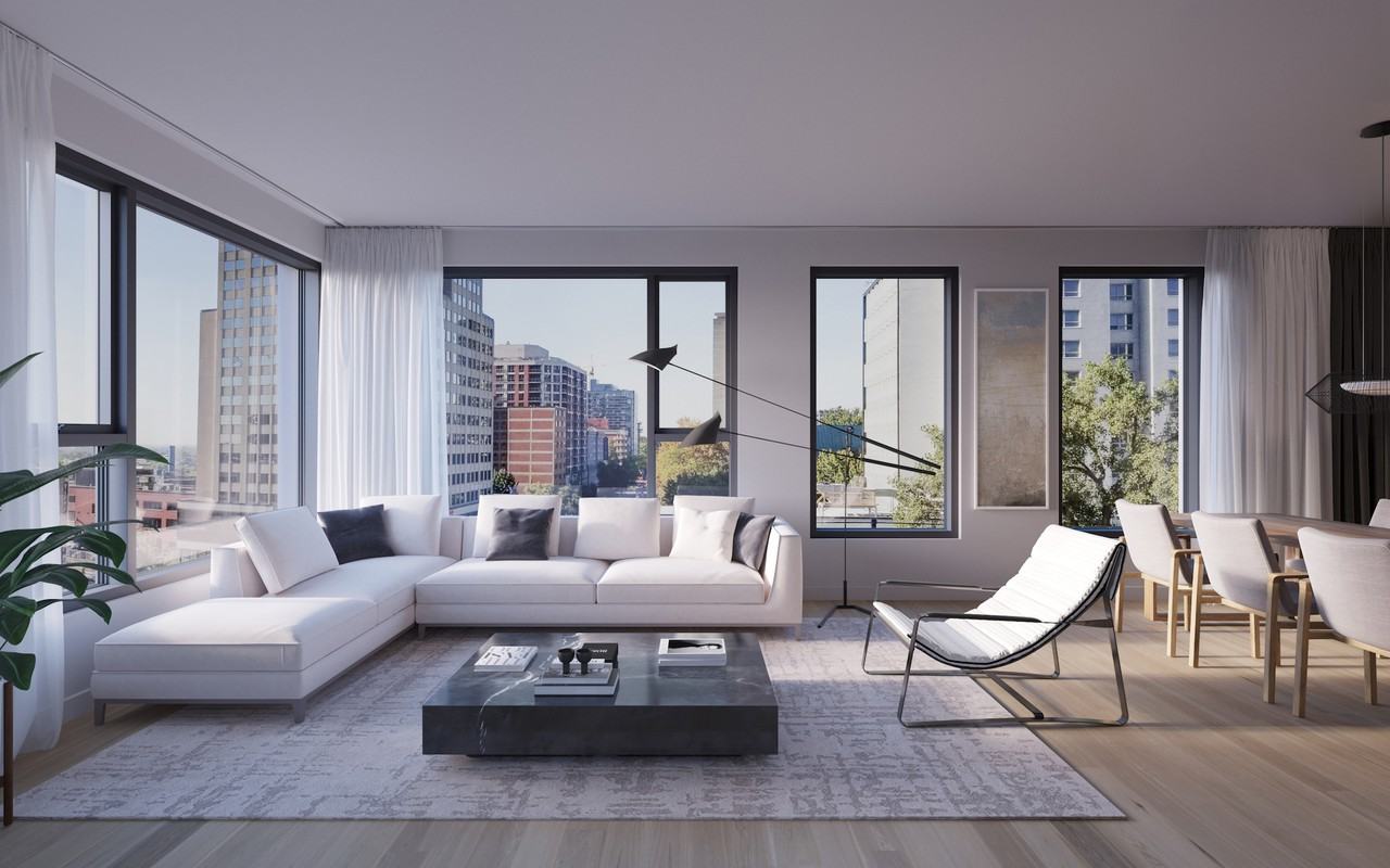 1155 Rue Mackay, Montréal, QC H3G 0G2 2 Bedroom Apartment for Rent