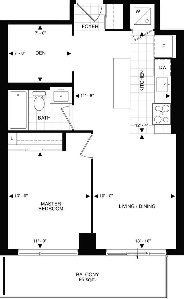 Yonge St & 16th Ave 809, Richmond Hill, ON L4C 6Z2 1 Bedroom Apartment for Rent PadMapper