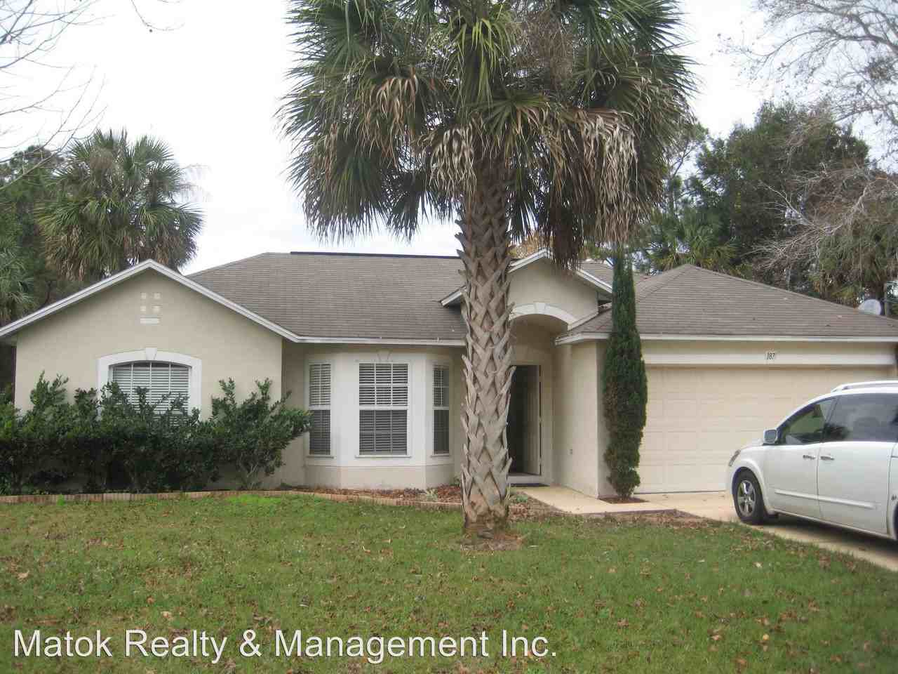 187 Pine Grove Dr, Palm Coast, FL 32164 4 Bedroom House for Rent for