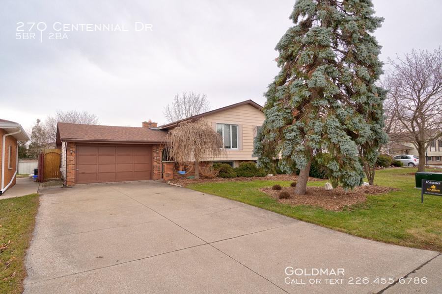 270 Centennial Dr, Windsor, ON N8N 2N8 5 Bedroom Apartment for Rent