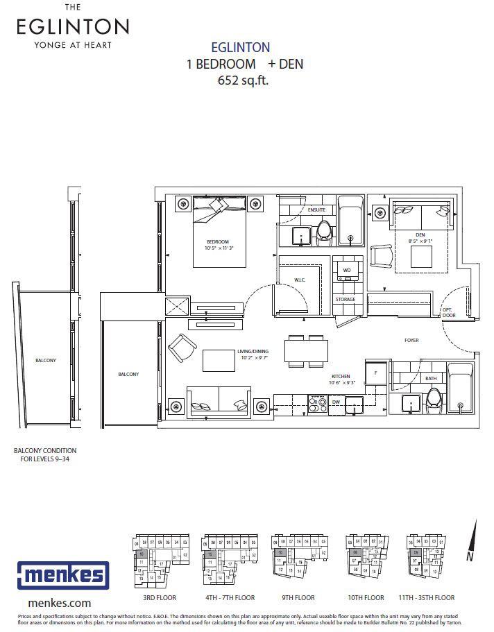 125 Redpath Avenue #2206