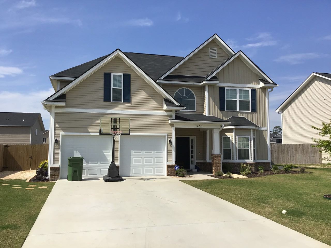 1422 Evergreen Trail, Hinesville, GA 31313 5 Bedroom House for 1,750