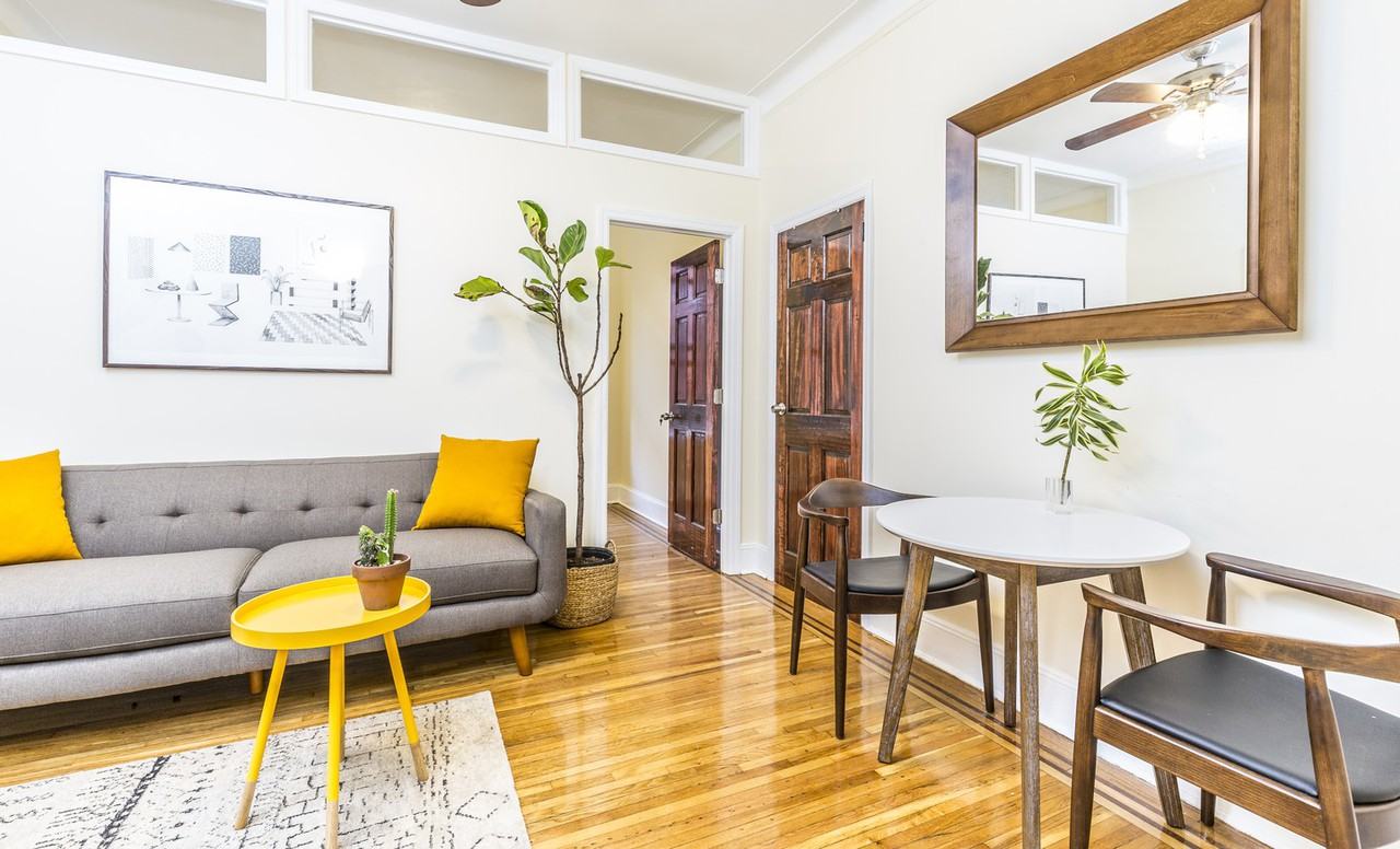 East Village Apartment with Exposed Brick and Hardwood Floors