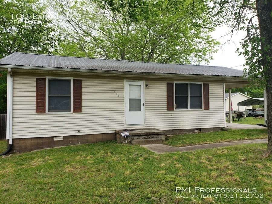 109 Earnhart St, Shelbyville, TN 37160 2 Bedroom House for Rent for