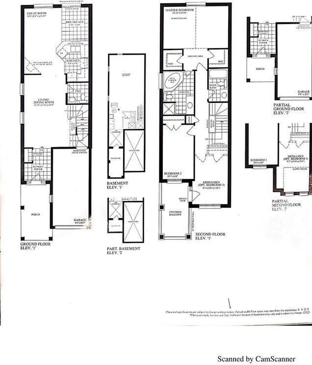 3 Bedroom House In Mississauga For Rent