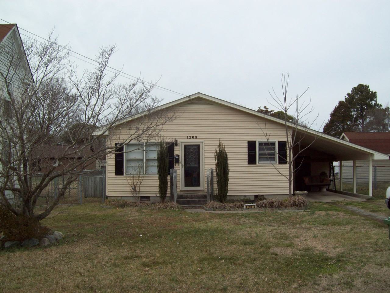 1203 Carolina Ave, Roanoke Rapids, NC 27870 3 Bedroom House for Rent