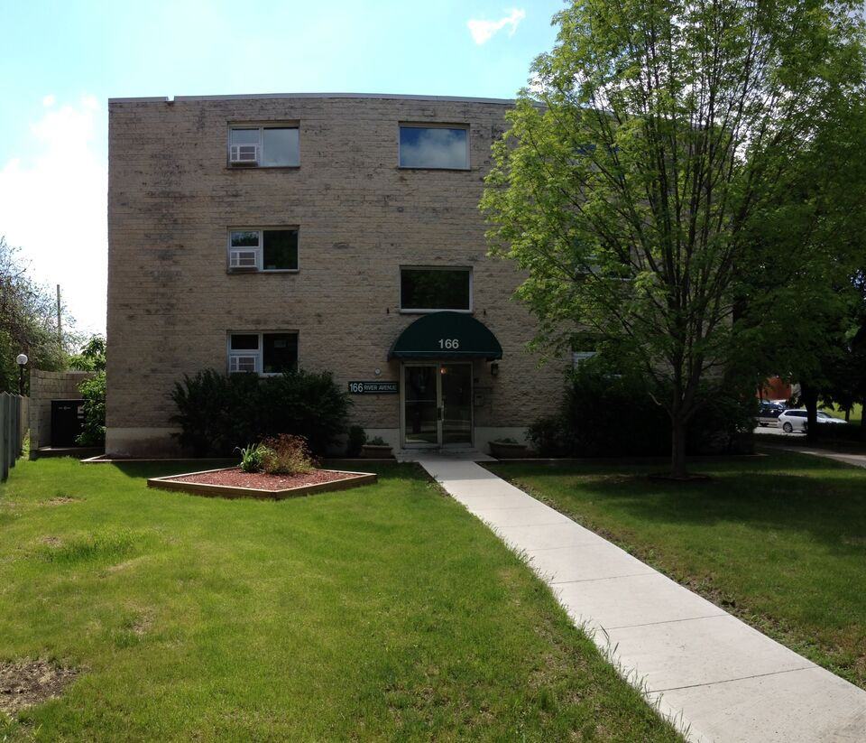 166 River Avenue, Winnipeg, MB R3L 0A9 1 Bedroom Apartment for 865