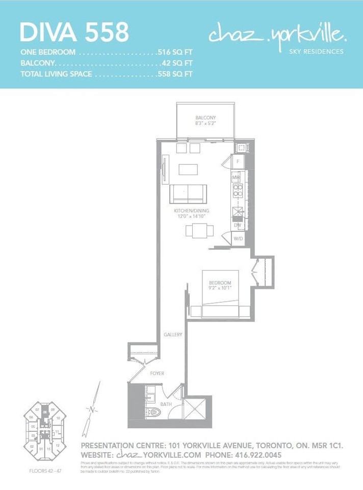 45 Charles Street East #1108