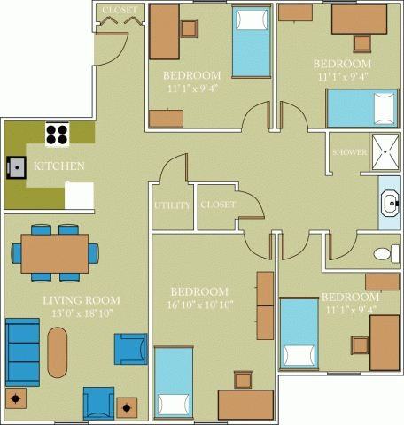 Faulkner Apartment 8/23/14-5/9/15 - Photo 2 of 2