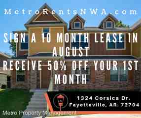 848 N Storer Ave 2 Fayetteville Ar 72701 1 Bedroom