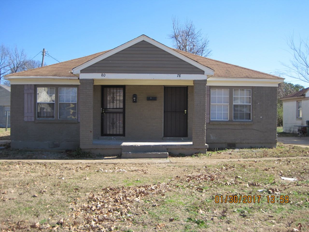 78 Eastview Dr, Memphis, TN 38111 2 Bedroom House for Rent ...