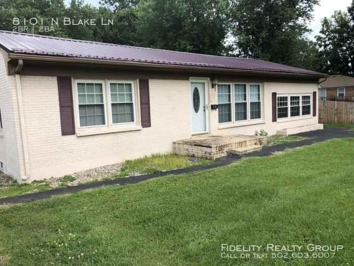 8101 N Blake Ln, Louisville, KY 40258 2 Bedroom Apartment for Rent