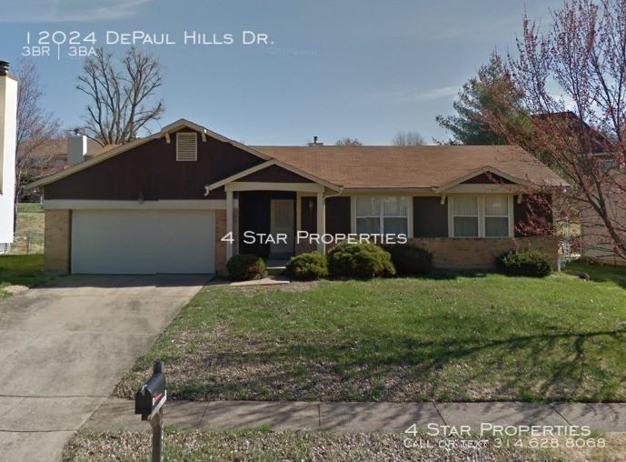 12024 Depaul Hills Dr Bridgeton Mo 63044 3 Bedroom House For