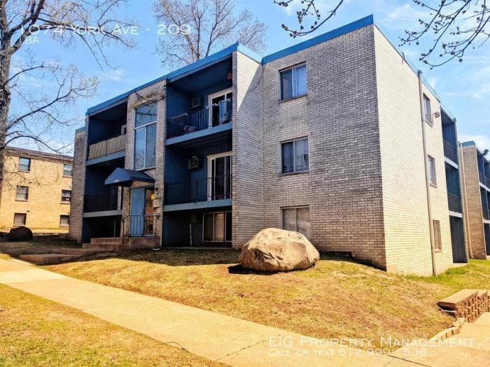 1074 York Ave, St. Paul, MN 55106 Studio Apartment for Rent PadMapper
