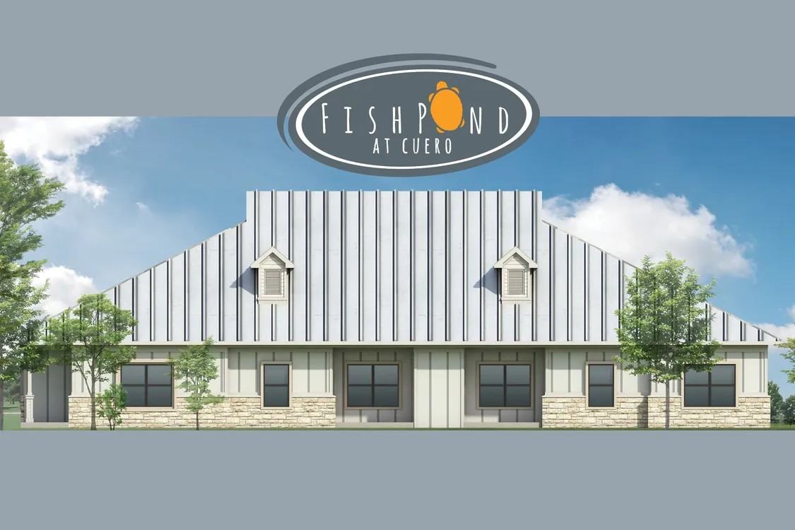 Fish Pond at Cuero Apartments for Rent 1219 West Heaton Street, Cuero