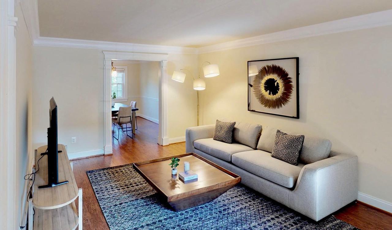 Allencrest house with brick patio Apartments in Arlington, DC