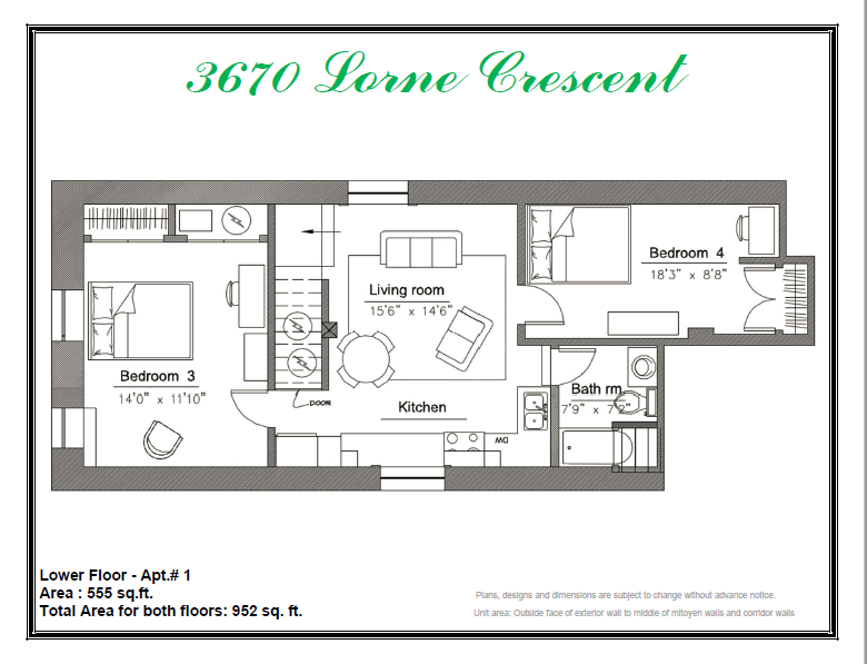 3670 Rue Lorne Crescent - Photo 3 of 8