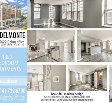 5622 Delmar Boulevard 1bed St Louis Mo 63112 1 Bedroom
