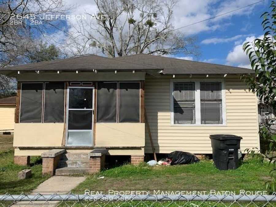 2645 Jefferson Ave, Baton Rouge, LA 70802 2 Bedroom House for Rent for $700/month - Zumper