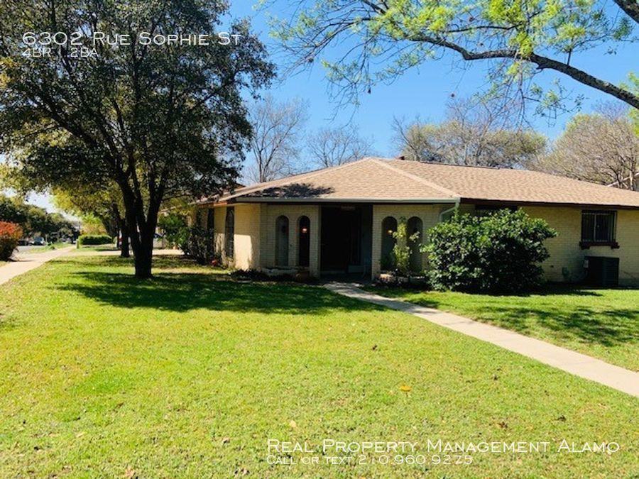 6302 Rue Sophie St, Leon Valley, TX 78238 4 Bedroom Apartment for