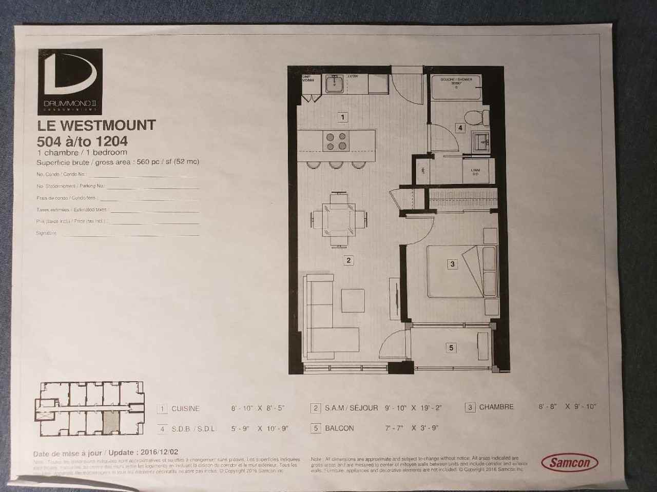 1239 Rue Drummond #704 - Photo 2 of 8