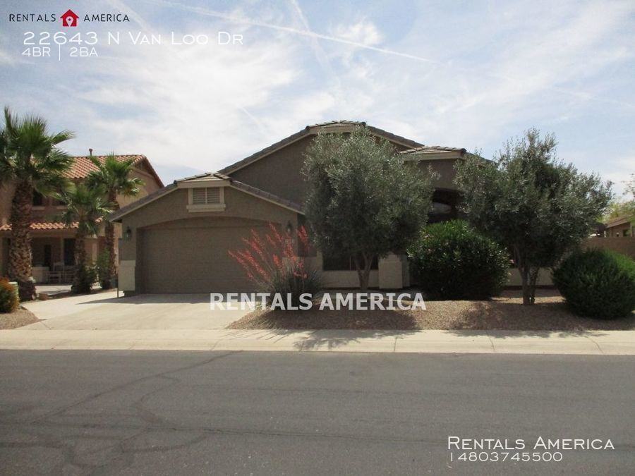 22643 N Van Loo Dr, Maricopa, AZ 85138 4 Bedroom Apartment for Rent