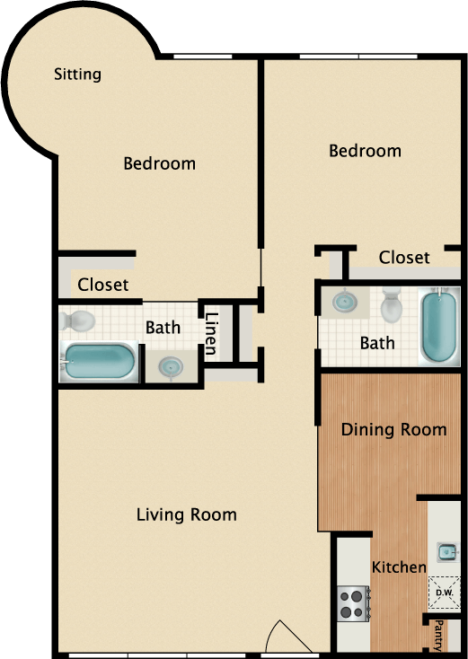 Camelot Apartments {20210824} 1212 Hampshire Ln, Richardson, TX 75080