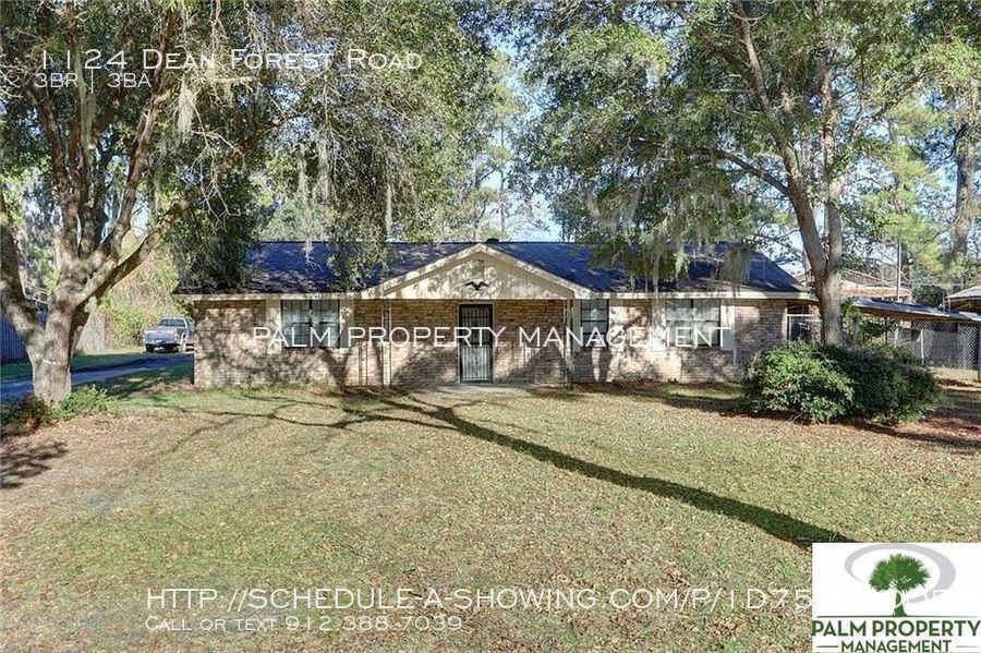 1124 Dean Forest Road, Savannah, GA 31405 3 Bedroom Apartment for