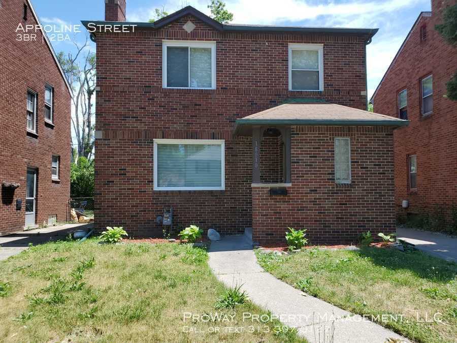 Appoline St, Detroit, MI 48235 3 Bedroom Apartment for Rent PadMapper