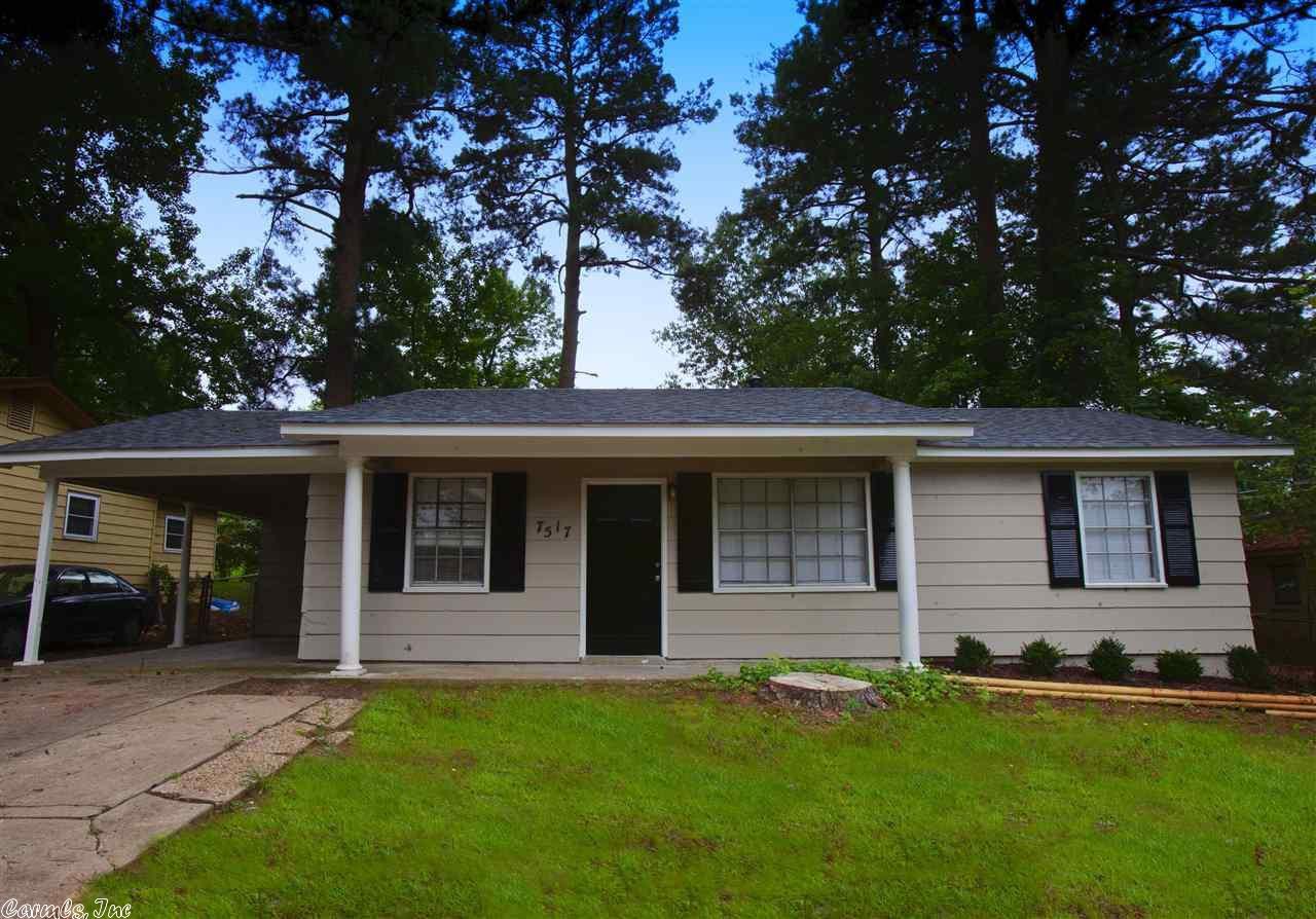 7517 Valley Dr, Little Rock, AR 72209 3 Bedroom House for Rent for 895