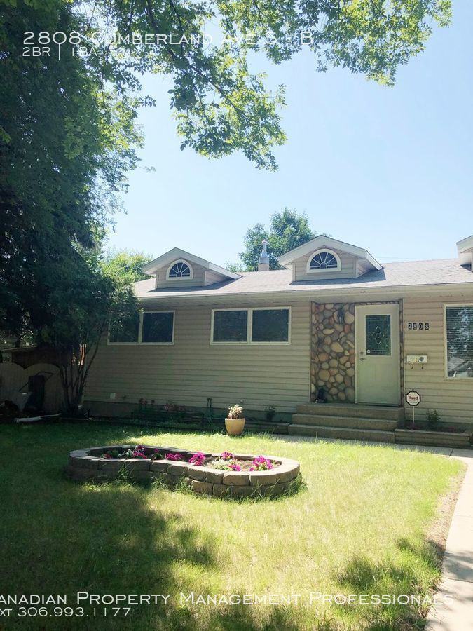 2808 Cumberland Ave S B, Saskatoon, SK S7J 3J9 2 Bedroom Apartment