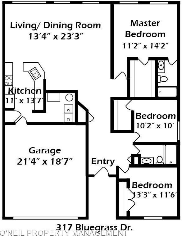 317 Bluegrass Dr - Photo 2 of 16