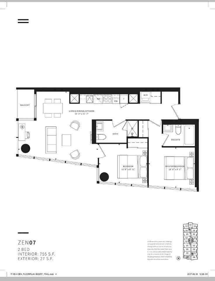 19 Western Battery Road #1507