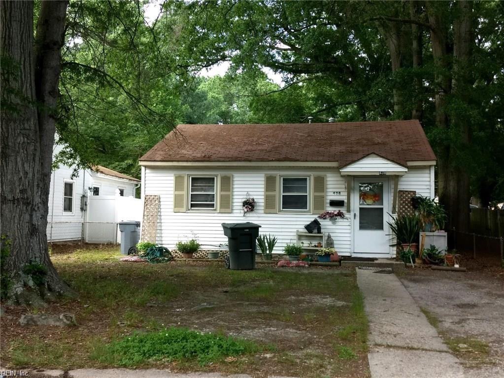438 Marion Rd, Hampton, VA 23663 2 Bedroom House for Rent for 925