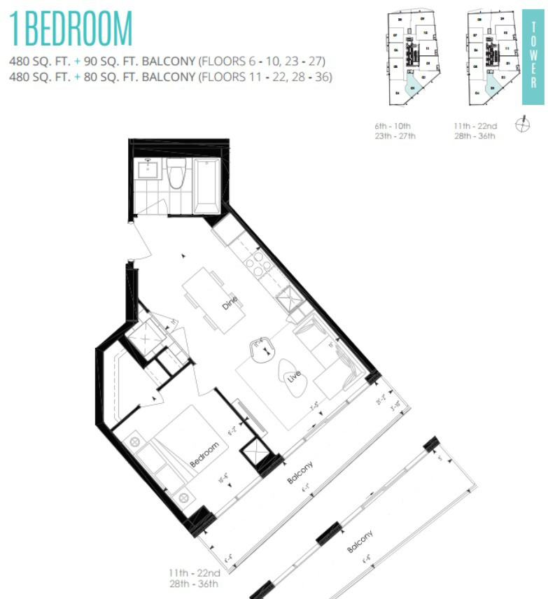 77 Mutual Street #2403