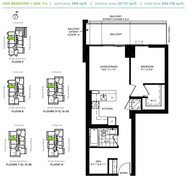 225 Sumach Street #2208