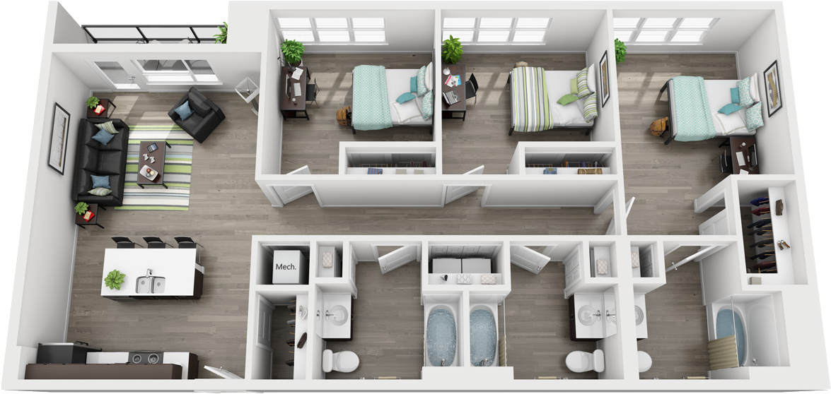 32 E Green Street - 514 - A #514A - Photo 3 of 11