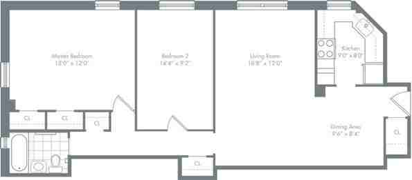 2 Stuyvesant Oval #02E