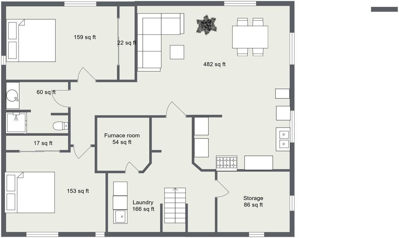 House Basement Apartment - Photo 2 of 11